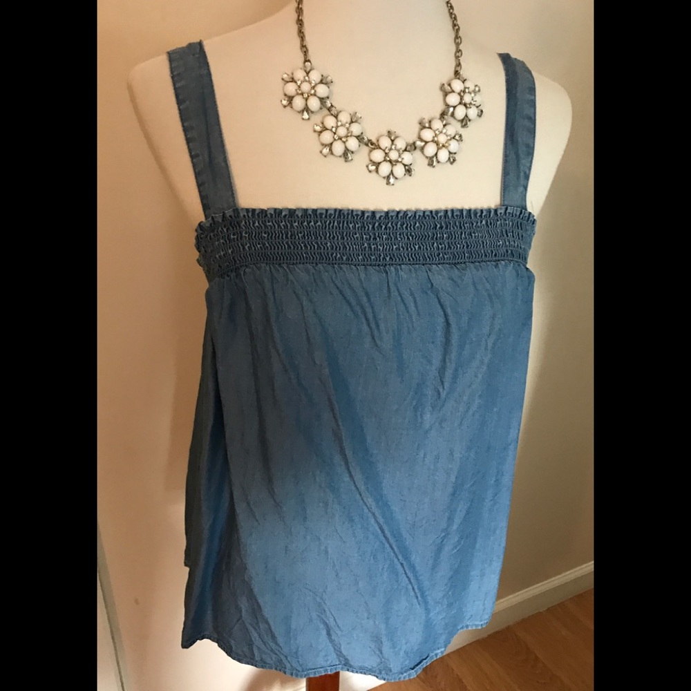 Old Navy jean tank top
